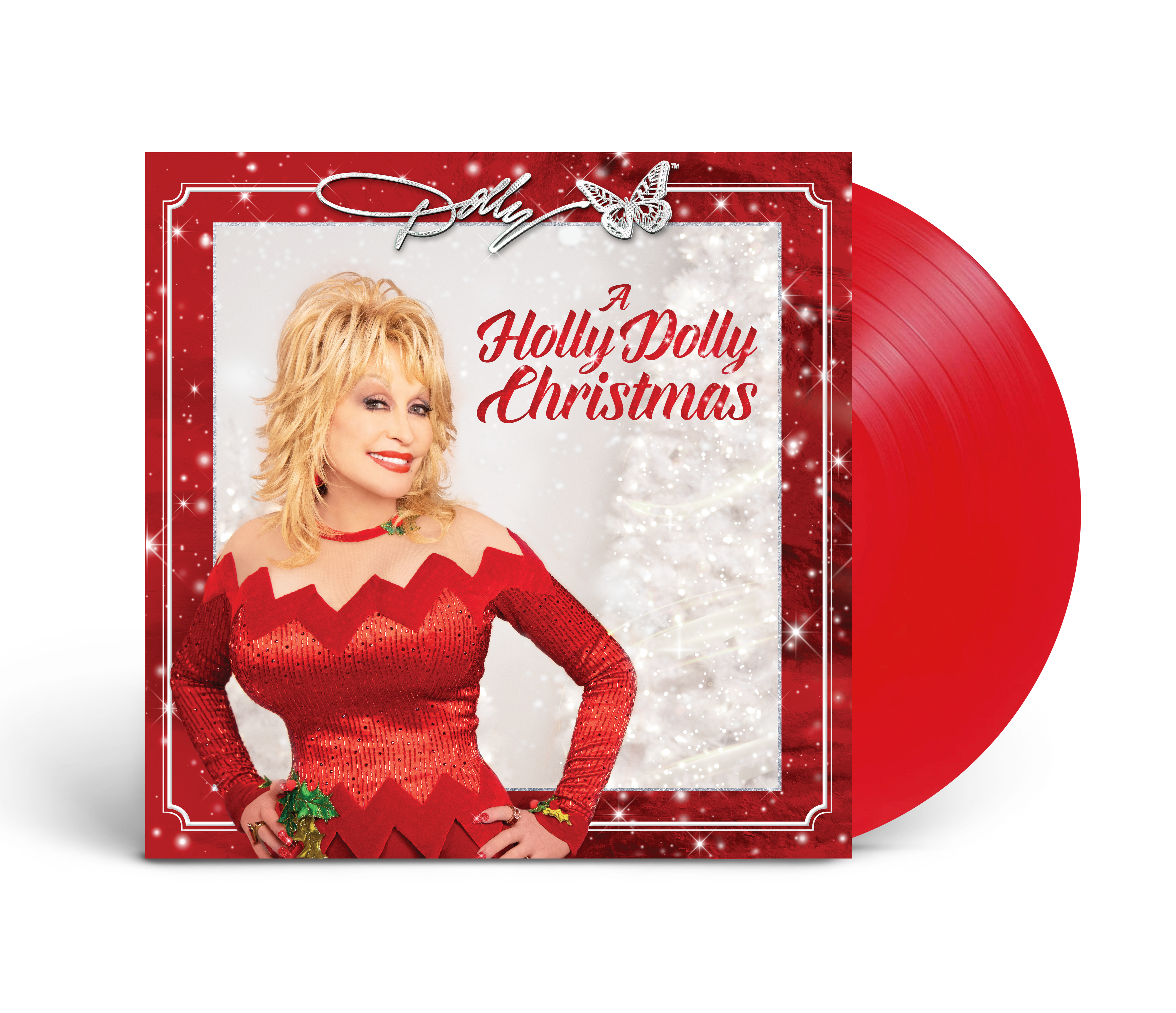 Dolly Parton GiveawayA Holly Dolly Christmas (Red LP)